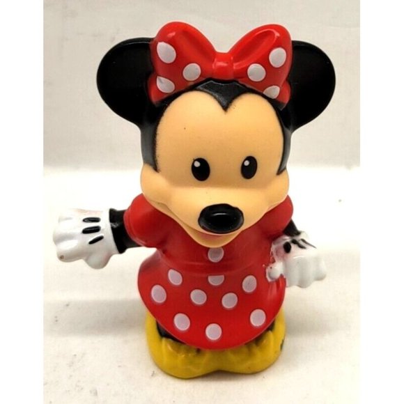 2014 Fisher Price Little People Figures Minnie Mouse   (Z27C) - Picture 1 of 6